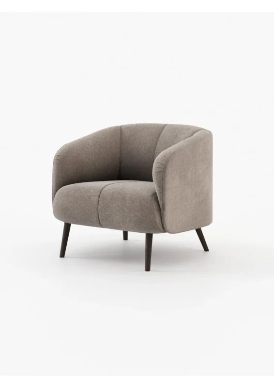 Fauteuil Arvin vue 3/4 - Fauteuil design Maroc