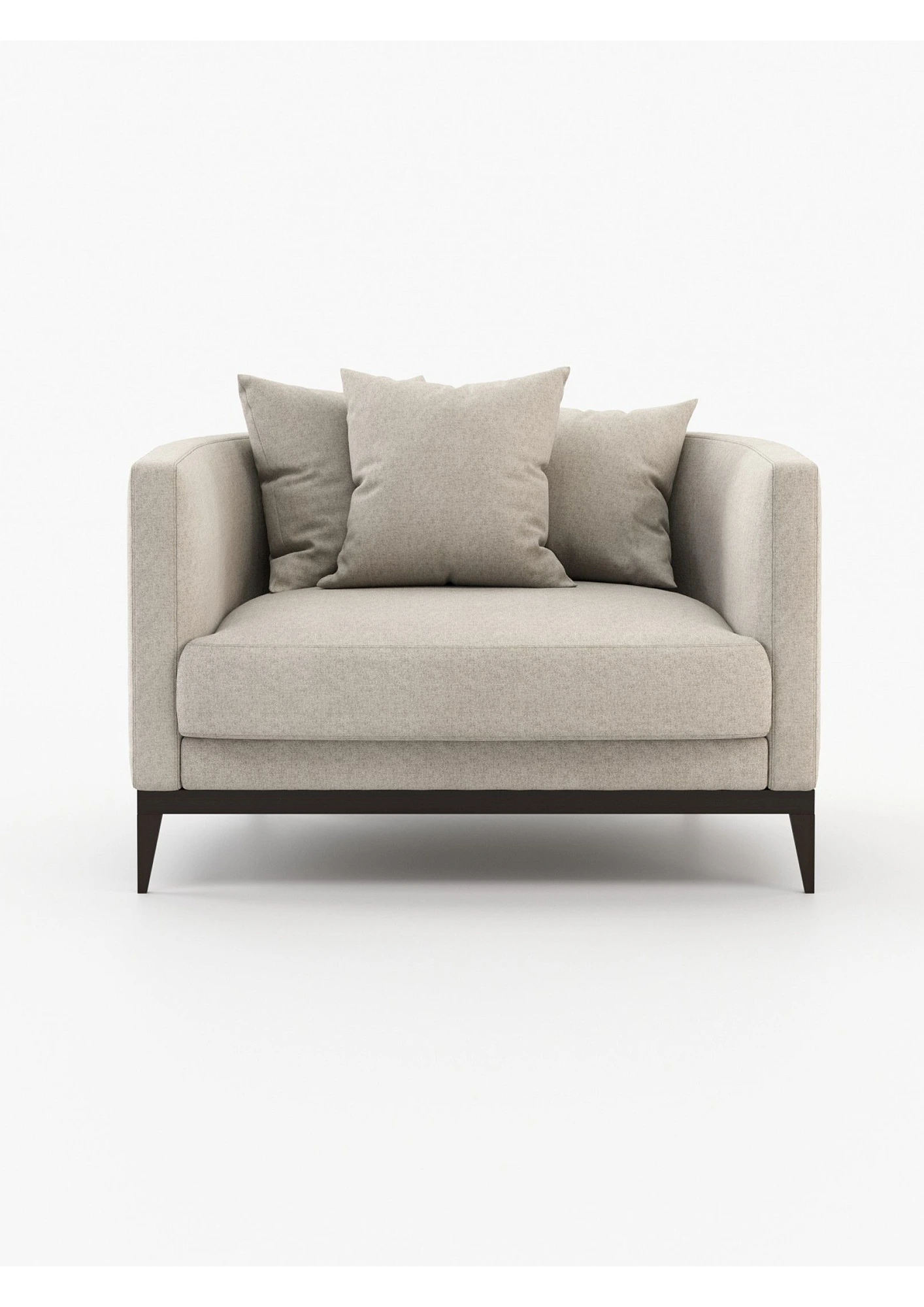 fauteuil-luven-1-face Fauteuil Luven face - Fauteuil design contemporain Maroc