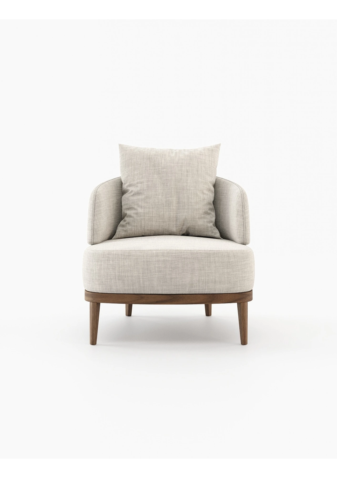 fauteuil-naris-1-face Fauteuil Naris face - Fauteuil design mid-century Maroc