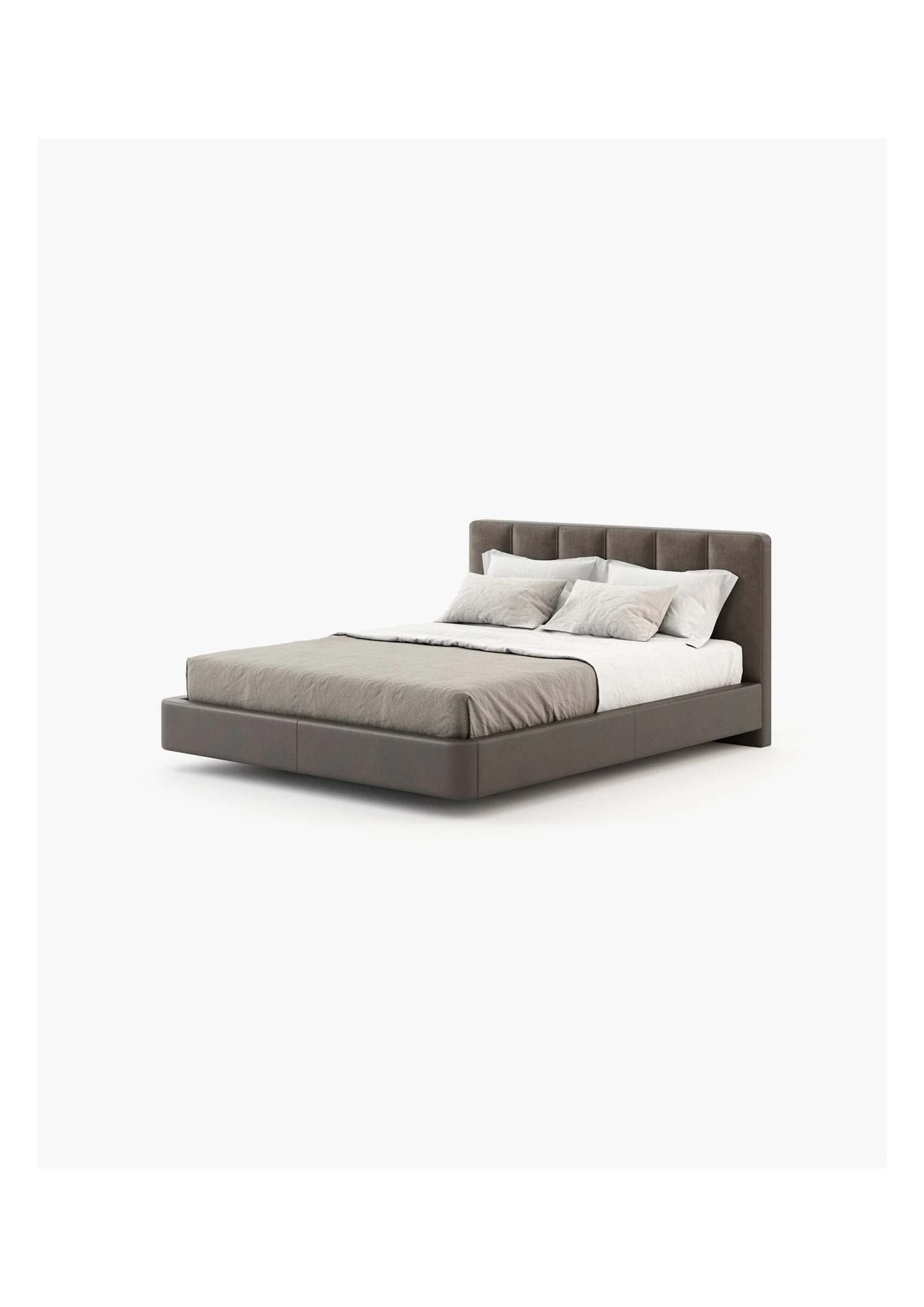 lit-arven-2-axon Lit Arven vue 3/4 - Lit design contemporain Maroc