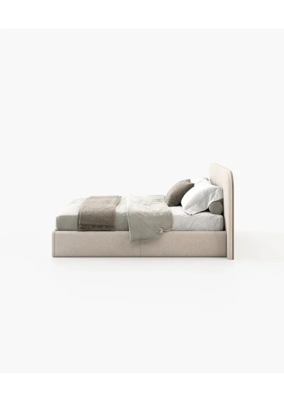 Lit Nelo profil - Lit design contemporain Maroc